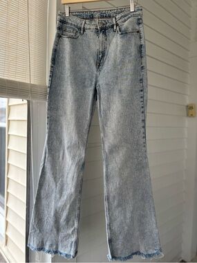 Old Navy Light Blue Flare Jeans